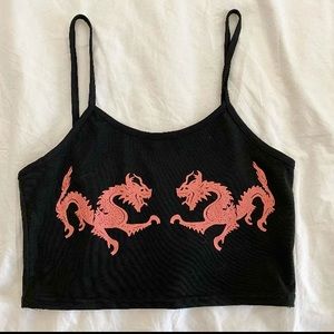 Dragon crop top